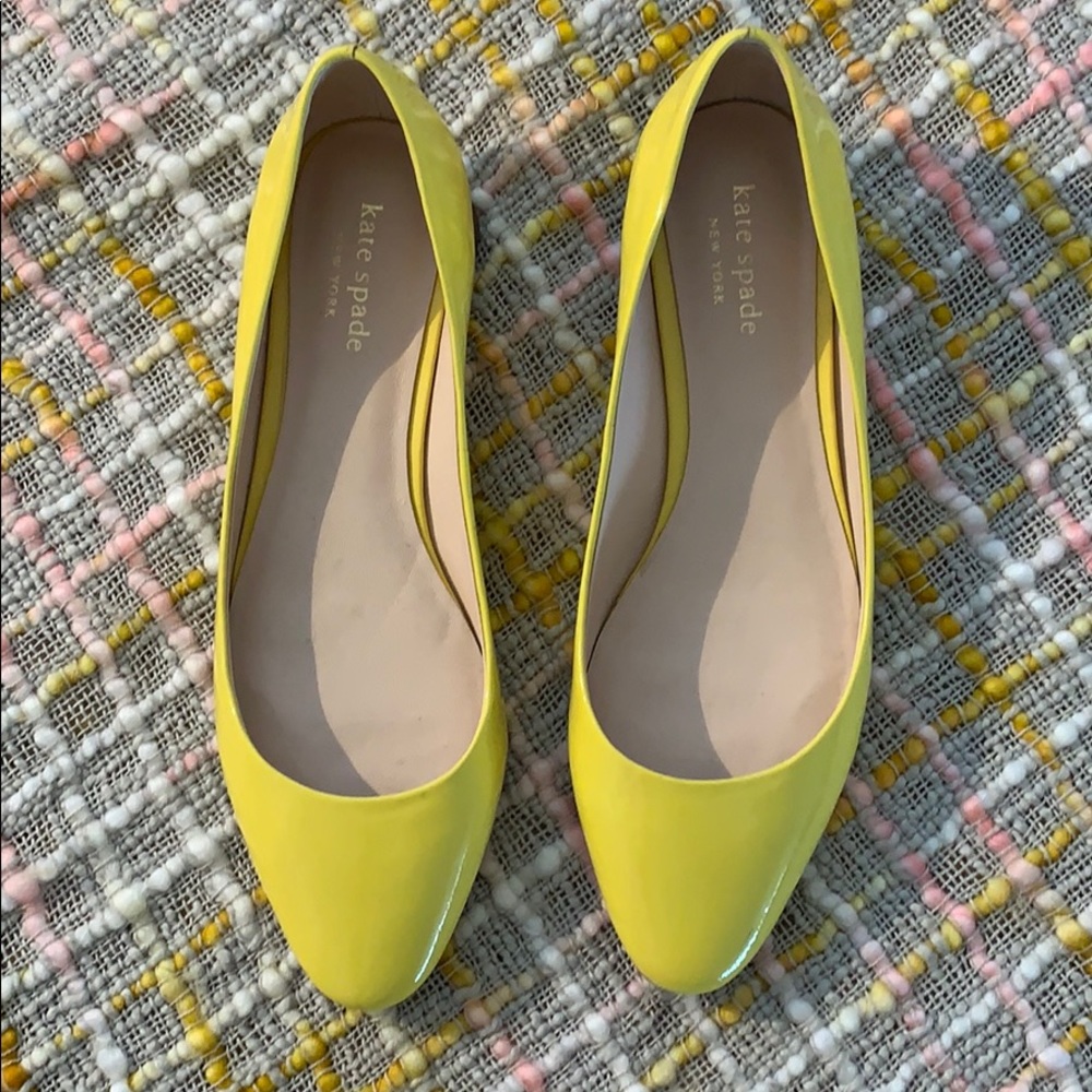 Kate Spade Vero Cuoio Block Heel Flats